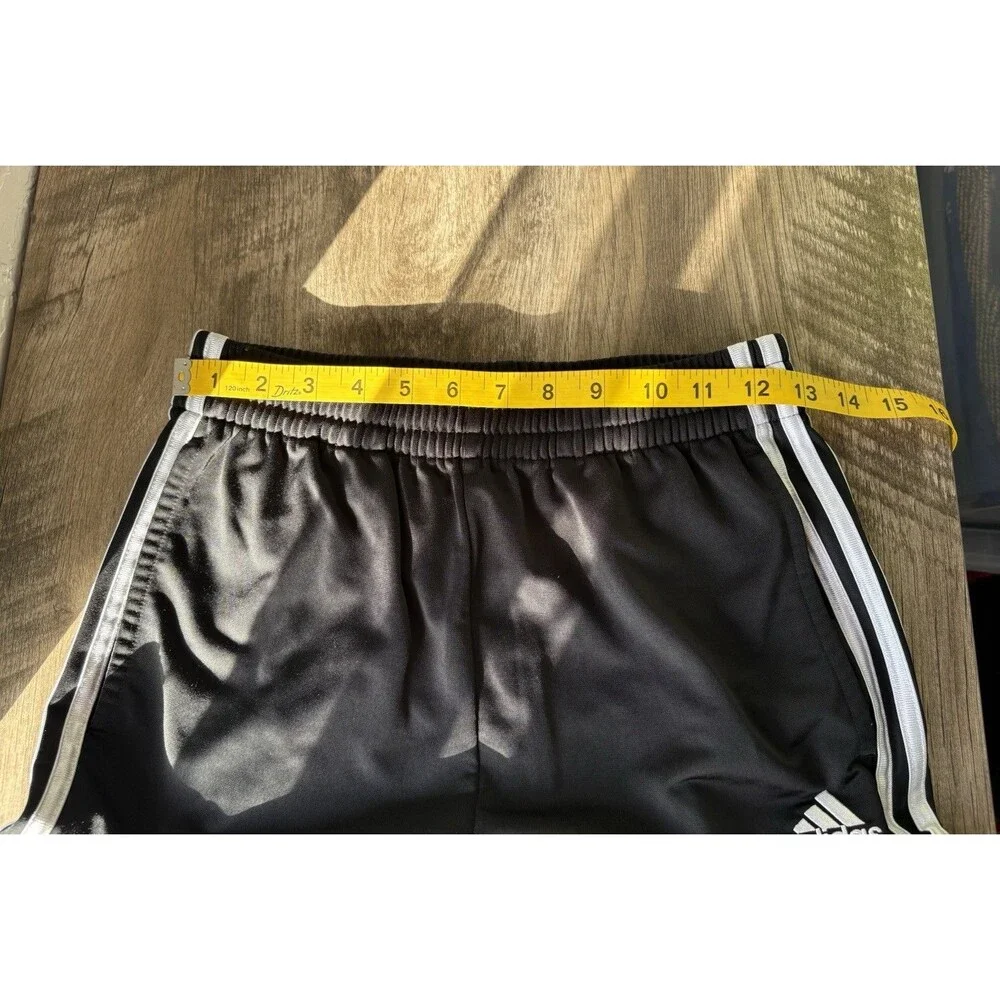 adidas Boys Black Athletic Classic Pants Size L (14/16)